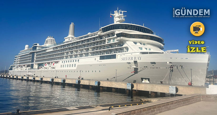 Bodrum’a Silver Ray ile 683 yolcu geldi