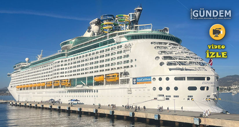 Explorer Of The Seas 3581 yolcu ile Bodrum’a geldi
