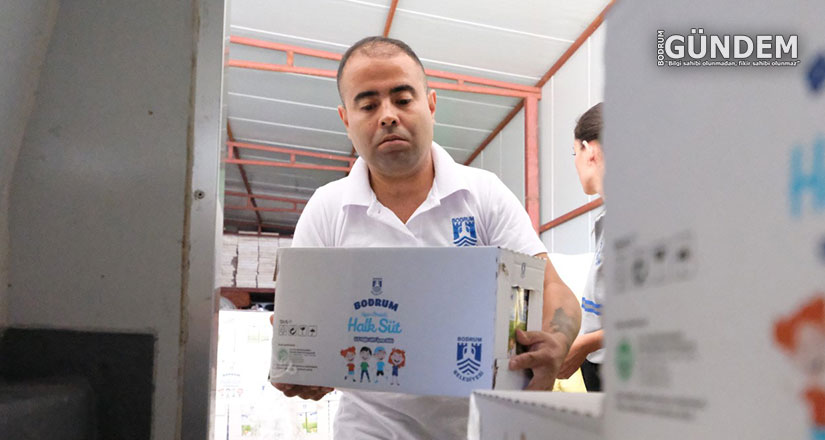 Halk Süt Dağıtımı Devam Ediyor
