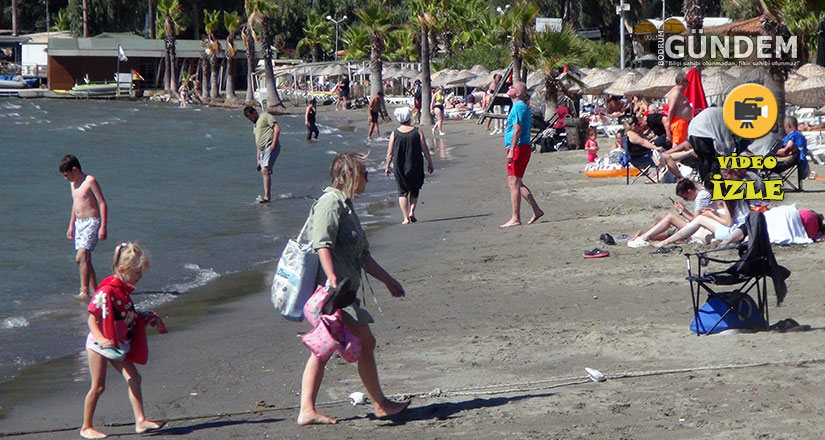 Muğla’da deniz, kum, güneş keyfi devam ediyor
