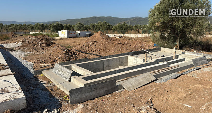 Mumcular Atıksu Arıtma Tesisinin Yüzde 25’i Tamamlandı