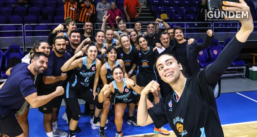 YTR Bodrum Basketbol Avrupa’da kaybetmiyor