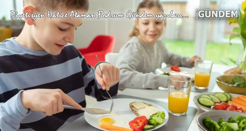 Çocuklar için Kahvaltı  ‘Altın’ Öğündür