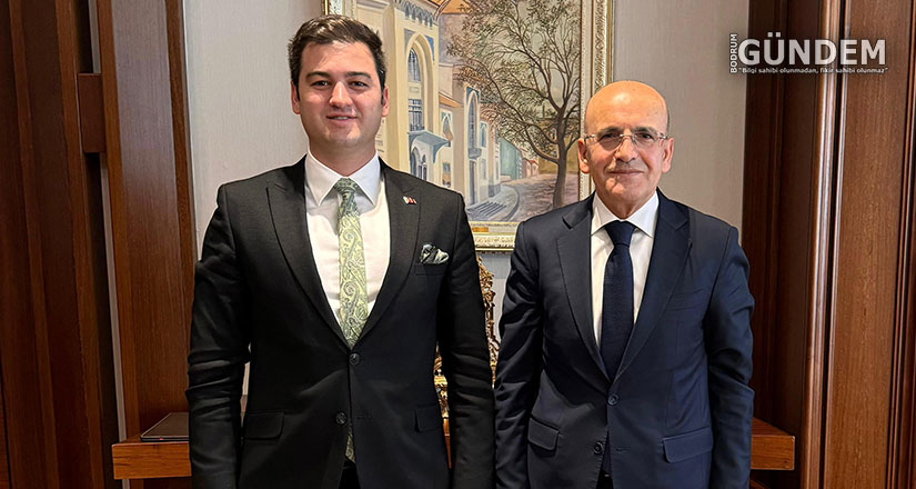 Başkan Mandalinci ve Bakan Şimşek Bir Araya Geldi