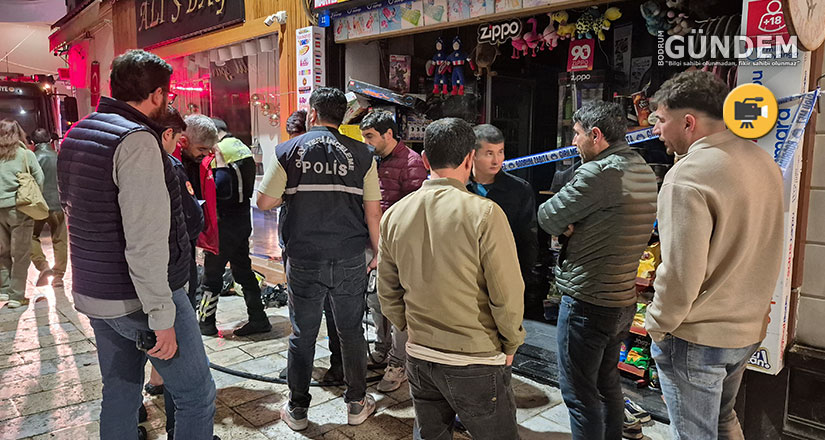 Bodrum’da cinnet geçiren şahıs kardeşinin bulunduğu marketi ateşe verdi