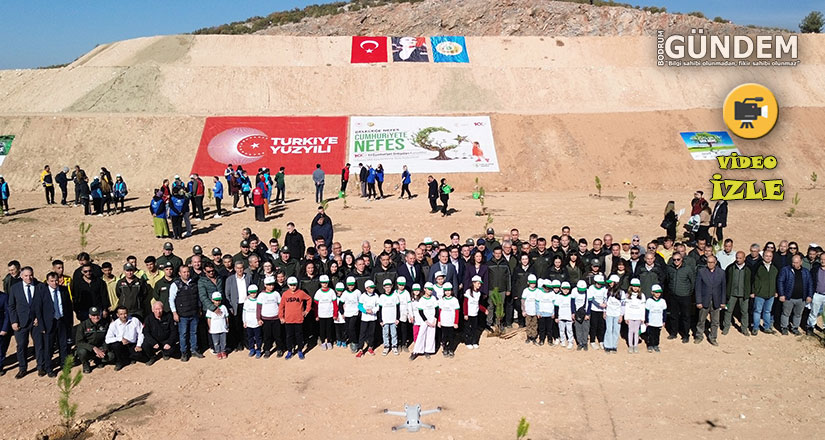Muğla’nın yeşil alanlarına 20 bin yeni fidan kazandırıldı