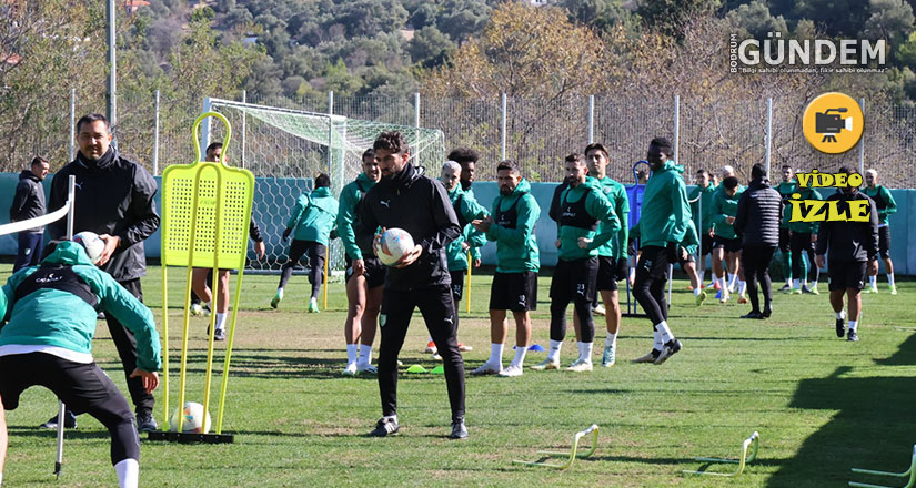 Sipay Bodrum FK, Reeder Samsunspor maçı hazırlıklarını sürdürüyor