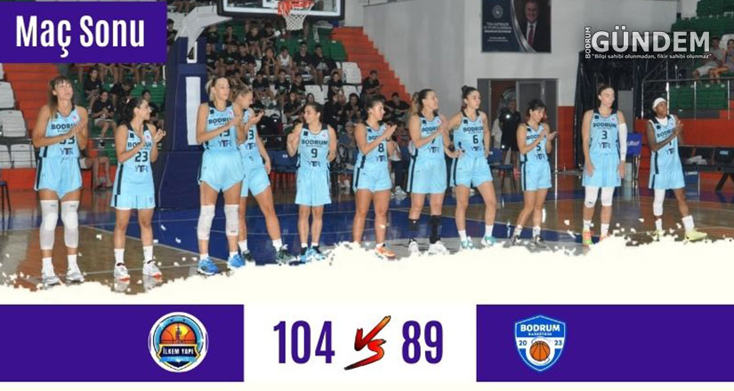 YTR Bodrum Basketbol Haftayı Kaybederek Kapadı