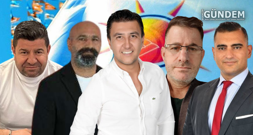 AK Parti’ye Bodrum’dan Beş İsim
