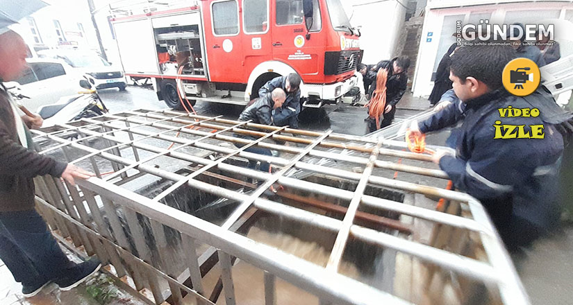 Boğulmak üzereyken kurtarıldı