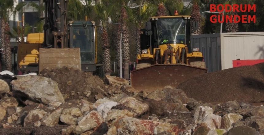 Turgutreis’te Sahil Güvenlik Limanı İnşaatı Durduruldu