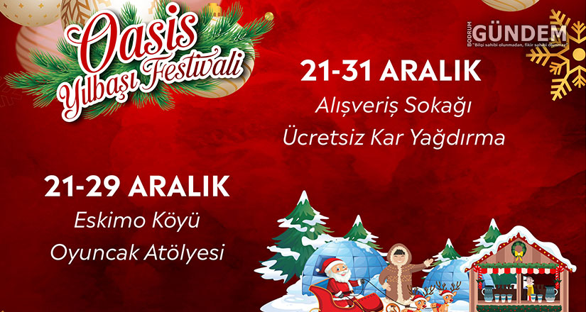 Yeni Yıl Coşkusu Bu Sene de Oasis Bodrum’da