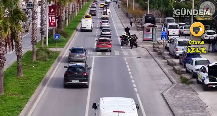 Bodrum’da 14 sürücüye cezai işlem