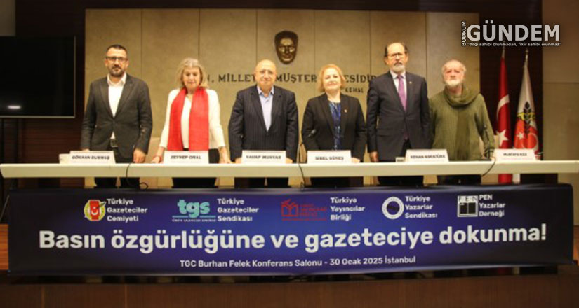 “Basın Özgürlüğüne ve Gazeteciye Dokunma!” çağrısı yapıldı