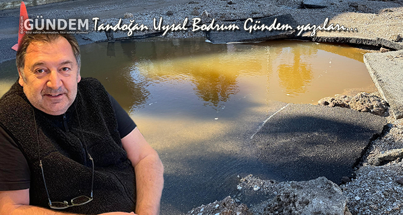 Bodrum’da Film Sahnesi Gibi Su Patlamaları