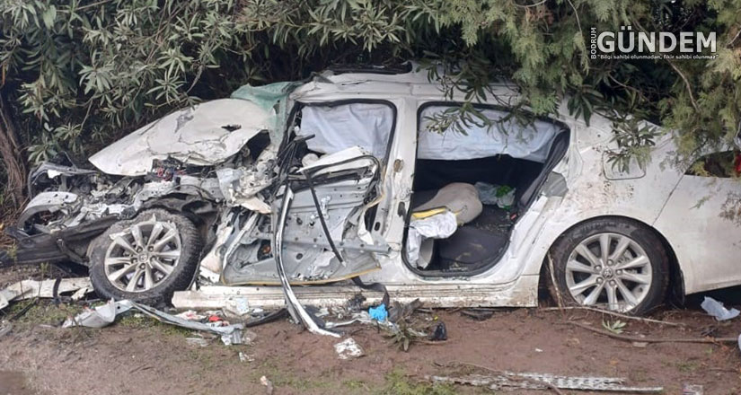 Bodrum’da trafik kazası: 1 ölü, 3 yaralı