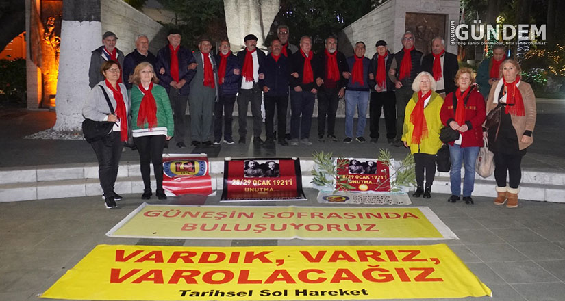 Bodrumlu Sosyalistler Önderlerini Unutmadı