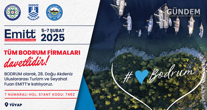 Dünya Markası Bodrum, EMITT Turizm Fuarında Yerini Alıyor