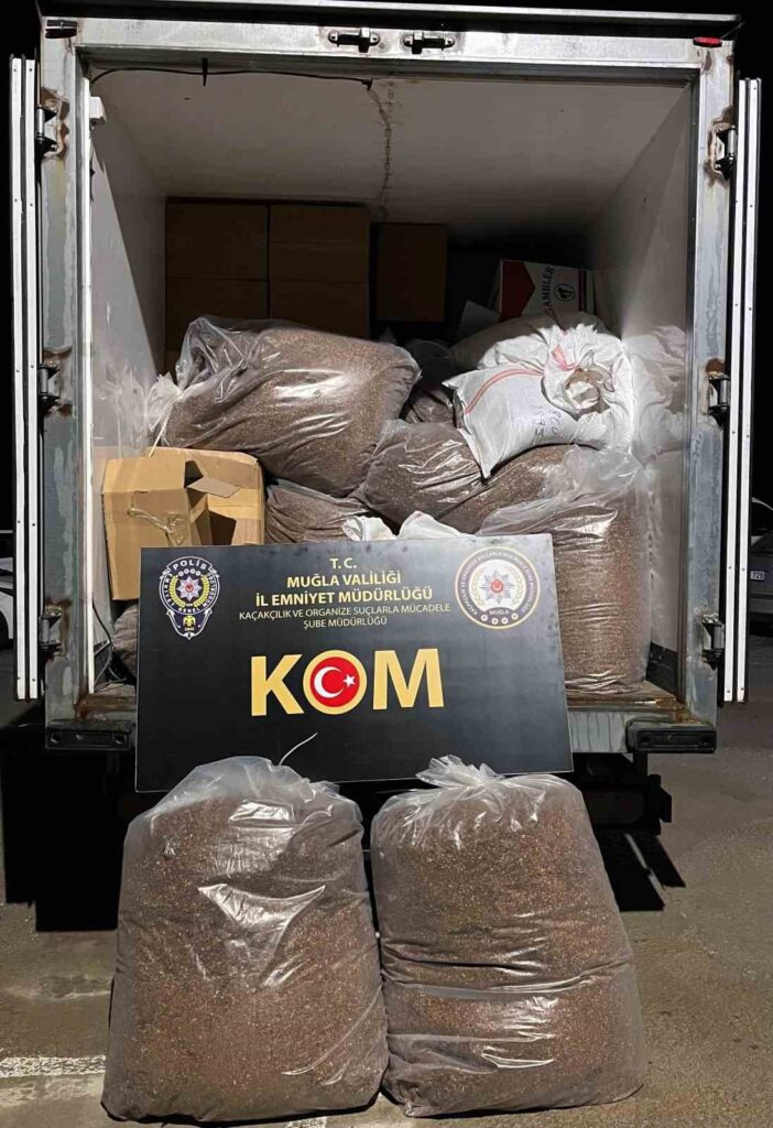 2 milyon 338 bin adet makaron ele geçirildi