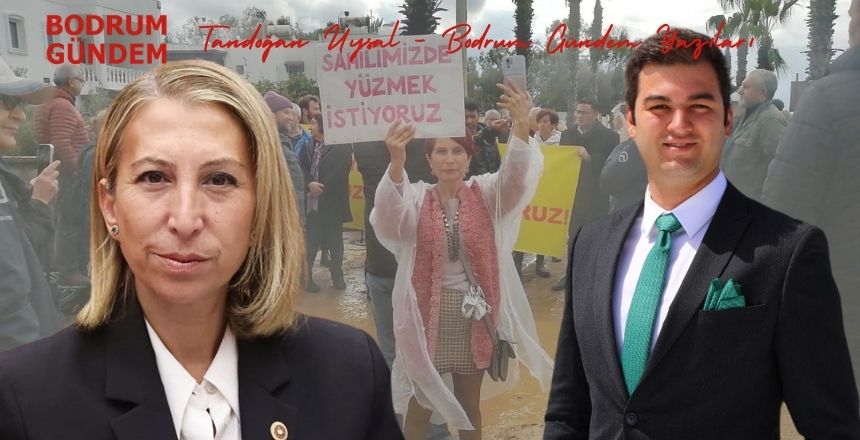 Tamer Mandalinci, Süreyya Öneş Derici ve Protestocular