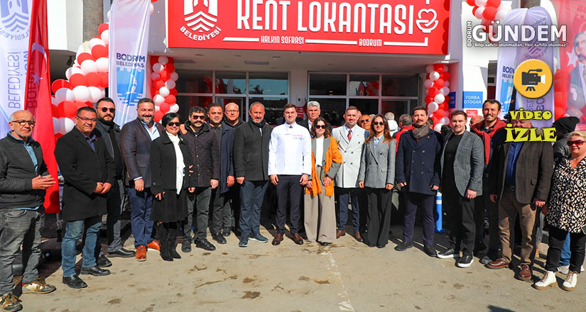 Bodrum Belediyesi Kent Lokantası Açıldı