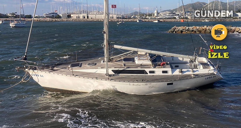 Bodrum’da Fırtına Devam Edi̇yor