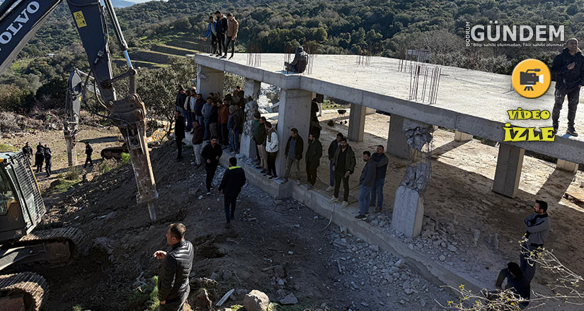 Bodrum’da Yıkım Gergi̇nli̇ği̇