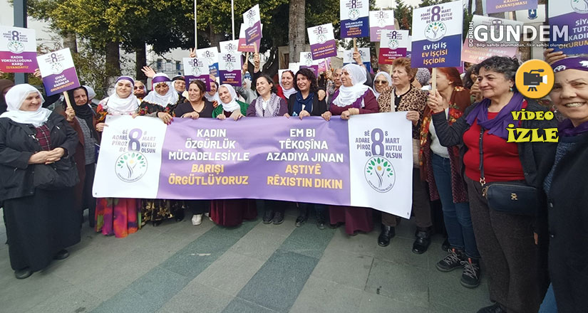 DEM Parti Kadın Meclisi, 8 Mart İçin Bodrum’da Bir Araya Geldi