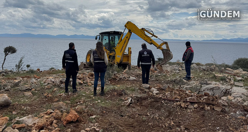 Mazı’da İzinsiz Tel Örgü ve Duvarlar Yıkıldı