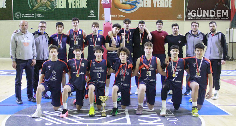 Çağdaş Bodrumspor U18 Takımı Muğla Şampiyonu