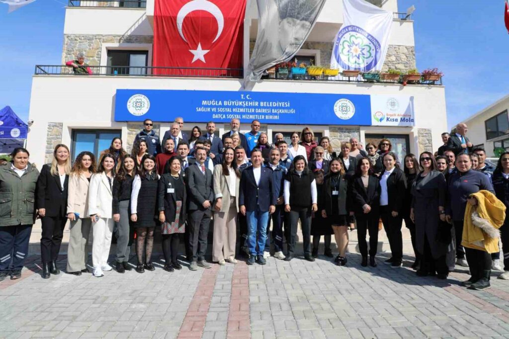 Büyükşehi̇r 6. Kısa Mola Merkezi̇ni̇ Datçada Açtı