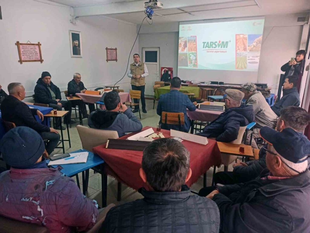 Çi̇ftçi̇lere Tarım Si̇gortası Bi̇lgi̇lendi̇rmesi̇