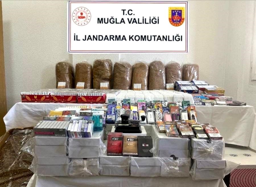 Jandarmadan Kaçak Tütün Operasyonu