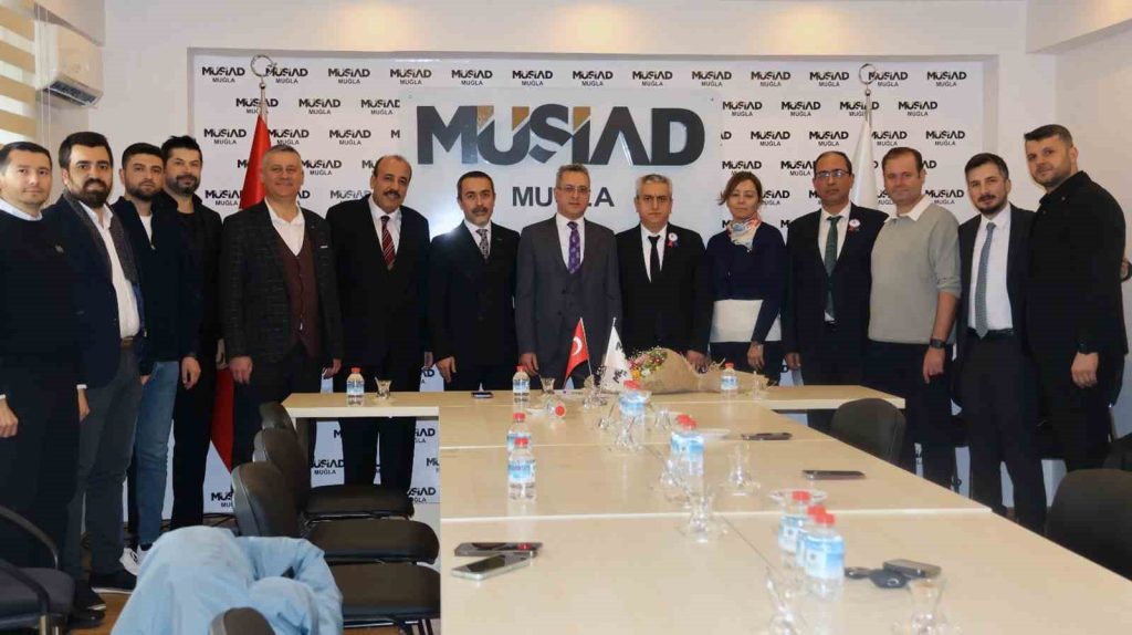 Muğla Müsi̇ada Defterdar Akçaydan Vergi̇ Haftası Zi̇yareti̇