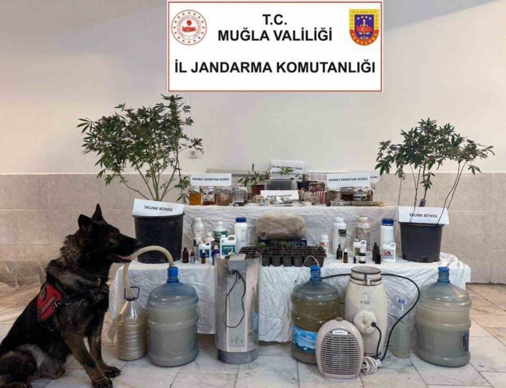 Ortacada Uyuşturucu Üreti̇m Düzeneği̇ Ele Geçi̇ri̇ldi̇