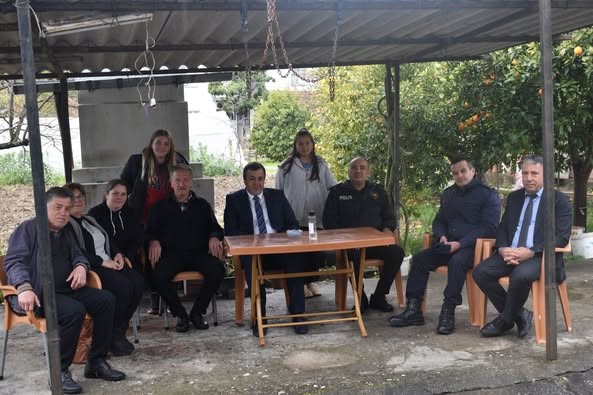 Kaymakam Yakuta Ai̇le Zi̇yaretleri̇ne Devam Edi̇yor