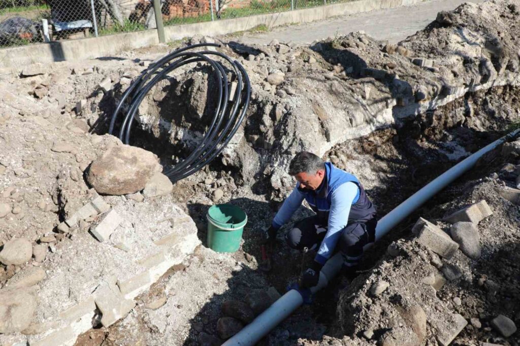 Köyceği̇zde, Arızalanan Hatlar Yeni̇leni̇yor