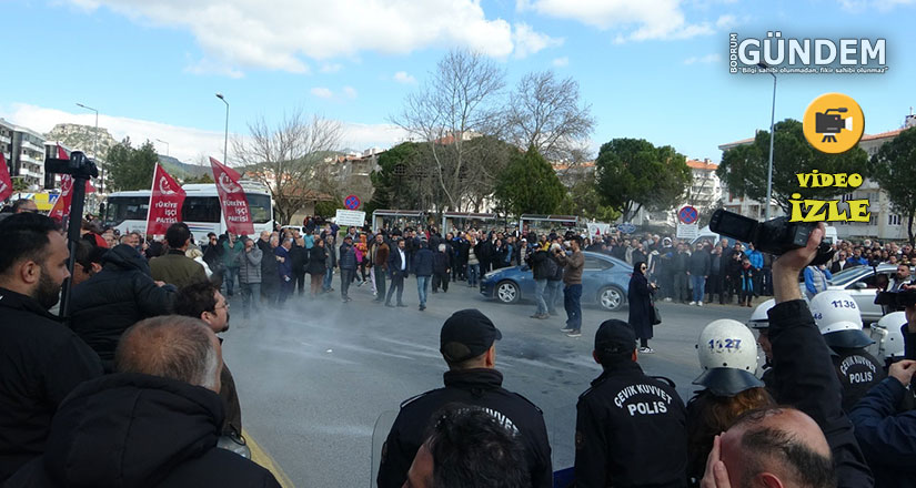 İmamoğlu Protestosuna Bi̇ber Gazlı Müdahale