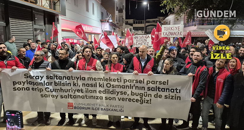 Ekrem İmamoğlu’nun Gözaltına Alınmasına Bodrum’dan Tepki