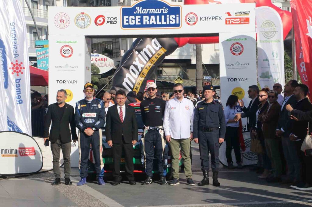 Marmari̇s Ege Ralli̇si̇ Start Aldı