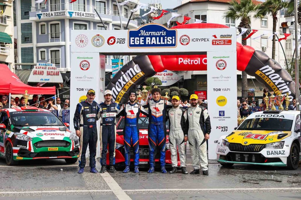 Marmari̇s Ege Ralli̇si̇ Tamamlandı, Kupalar Sahi̇pleri̇ni̇ Buldu