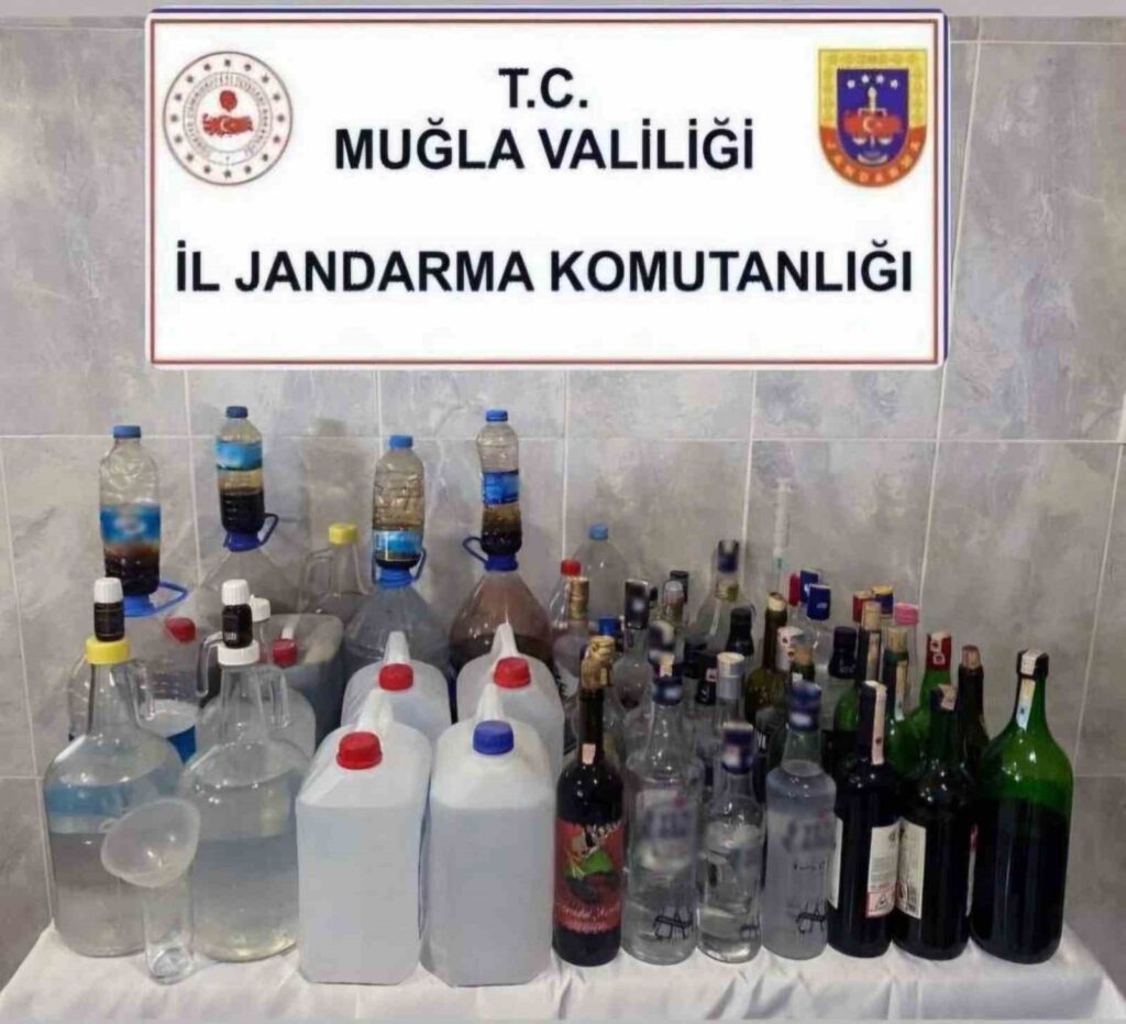 El Yapımı Alkol Ele Geçi̇ri̇ldi̇