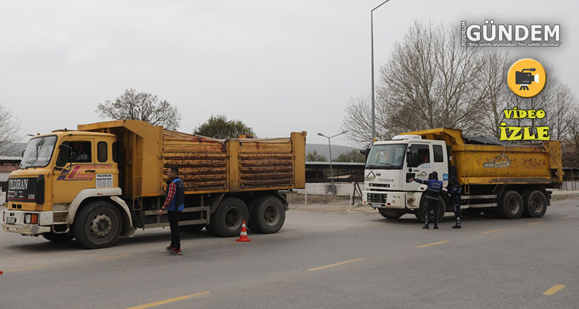 13 İlçede Kaçak Hafriyat Denetimi