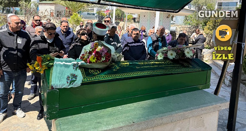Bodrum Art kurucularından Güneş Gürsel cenaze töreni