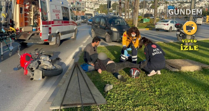 Bodrum’da Tehlikeli Manevra Kazaya Neden Oldu