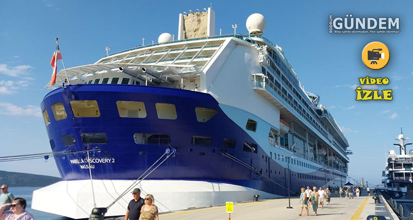 Marella Discovery 2 Bodrum’a 1772 Yolcu ile geldi