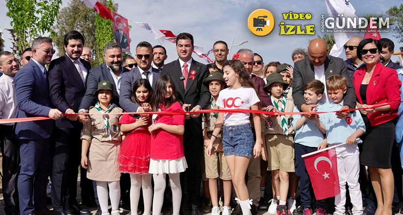 Muhtar Mehmet Satılmış Parkı, 23 Nisan’da Açıldı