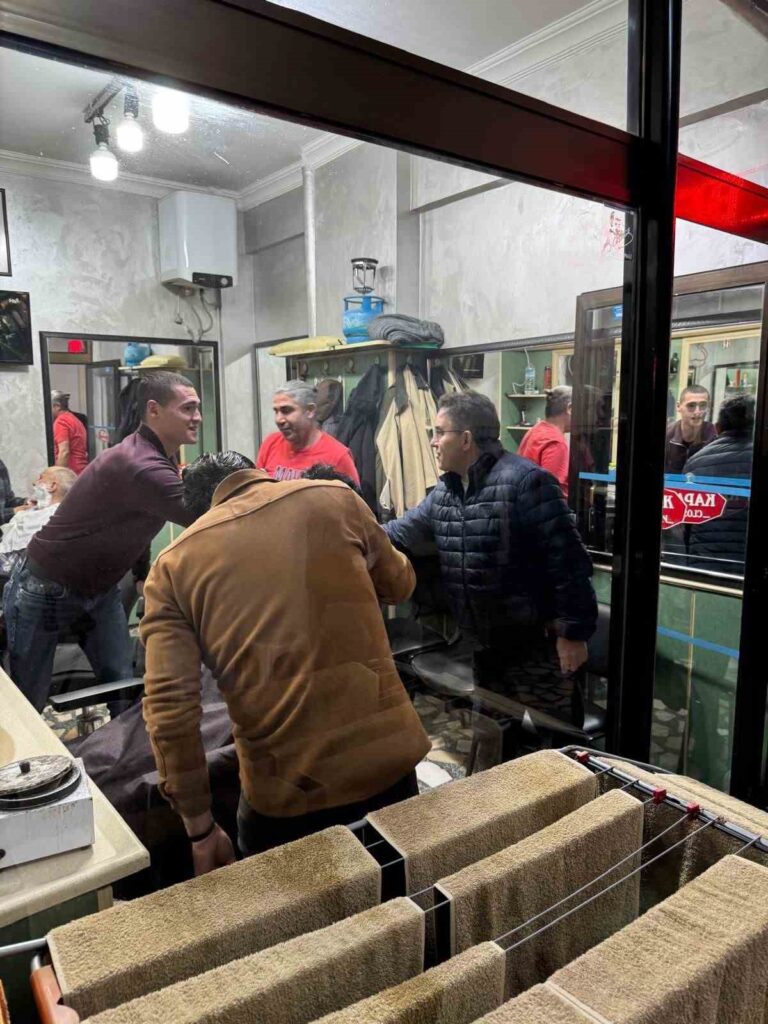 Başkansız Kalan Esnafa Kaymakam Kayadan Zi̇yaret