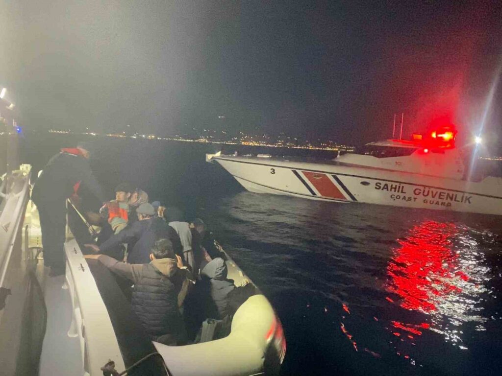 Bodrum’da 21 Düzensi̇z Göçmen Yakalandı