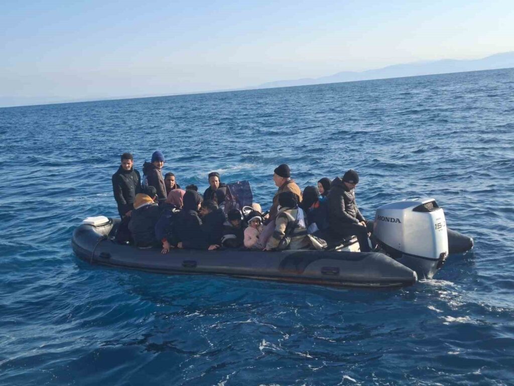 Bodrum’da 26 Düzensi̇z Göçmen Yakalandı